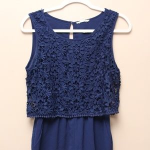 ILLA ILLA Dark Blue Romper